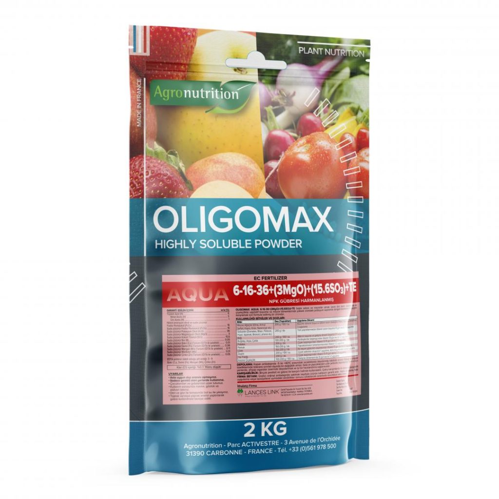 OLIGOMAX AQUA 6-16-36+(3 MgO)+(15.6 SO3)+TE